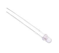 50 x Flickering White 3mm Candle Effect LED Light Bulb (Pack of 50)