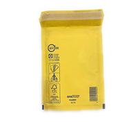 50 x Gold Padded Bubble Lined Arofol Postage Envelopes 150x215mm Size 3