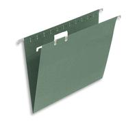 50 x Green Hanging Suspension Files Foolscap Folders Tabs Insert Filing Storage