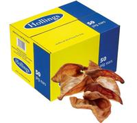 50 X Hollings Pigs Ears Bulk Pack