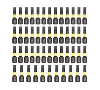 50 x KELSON 4.5mm Flat-Head 25mm Impact Rated Screwdriver Bits Slotted Slot SL4.5 1/4" Universal