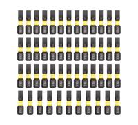 50 x KELSON 5.5mm Flat-Head 25mm Impact Rated Screwdriver Bits Slotted Slot SL5.5 1/4" Universal