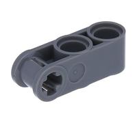 50 x LEGO® Technic, Axle and Pin Connector Perpendicular 3L Dark Bluish Gray