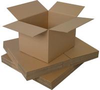 50 x Medium Cardboard Packing S/W Boxes 8x6x4"
