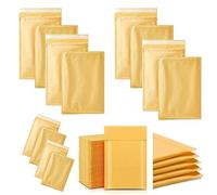 50 X Padded Envelopes Bubble Mailers Gold Colour H5 Padded Bubble Envelopes for Packaging Postage Peel & Seal Shipping Bag Mailers Postal (270 X 360 MM (H/5), Gold/Yellow)