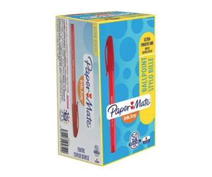 50 x Papermate Red InkJoy 100 Ballpoint Pen S0957140 + Free 24h Delivery