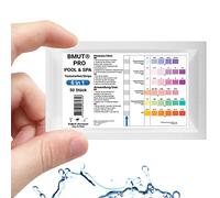 50 x pool test 6-in-1 whirlpool water tester test strips chlorine pH values test paper