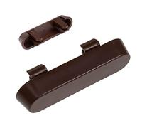 50 x Rosewood Face Drain Caps Window Door Weep Hole Covers