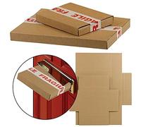 50 X Royal Mail Brown Letter Cardboard Postal Mailing PiP Boxes (349X249X24MM) (Large)