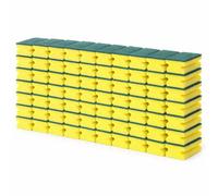 50 X Scrub Sponge Kitchen Sponge Pot Sponge Cleaning Sponge