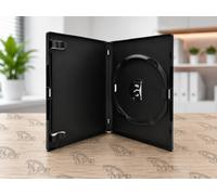 50 x Single Black Amaray DVD Replacement Cases