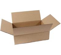 50 x Single Wall 12" x 9" x 4" Inches (30.5 x 22.9 x 10 cm) Royal Mail Small Parcel Size Cardboard Mailing Cartons/Postal Boxes, Durable & Perfect for Any Online Business, Bulk Discount Price, Kraft