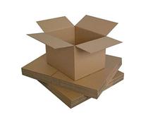 50 X Single Wall Postal Mailing Cardboard Packaging Shipping Boxes Size 5" x 5" x 5" (127 x 127 x 127mm)