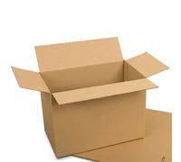50 x Small Brown Single Wall Postal Quality Boxes 350x250x160mm