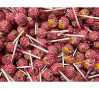 50 x Strawberry And Cream Chupa Chups Lollypops, Ideal party bag filler, Pinata Prize, Easter Egg Hunt Prizes.