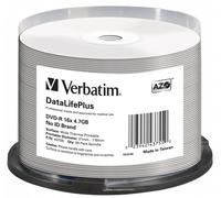Verbatim DVD-R 4.7GB 16x Print 50pk