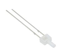 50 x Warm White 2mm Lighthouse Diffused Lens LED 500mcd