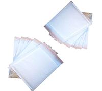 50 x White Padded Bubble Lined (170x215mm) Protective Envelopes Size DVD