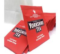 50 x Yorkshire - Individual Enveloped Tagged Tea bags By Shop4Choice