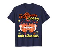 50 year 50th Wedding Anniversary driving each other nuts T-Shirt