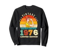 50 Year Old Limited Edition 1976 - Retro 50th Birthday Women Sweatshirt