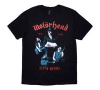 50 Years Lemmy Collage T Shirt Motorhead Black XXL