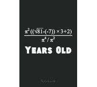 50 Years Old Algebra Equation 50th Birthday Funny Math Graph Notebook: Graph Paper Notebook, Grid Paper for Math and Science Students, Quad Ruled 4x4 (110 Pages, 6x9)