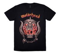 50 Years Warpig Red Gradient T Shirt Motorhead Black L