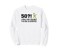 50 You've Guac To Be Kidding Cartoon Avocado Veggie Pun Sweatshirt