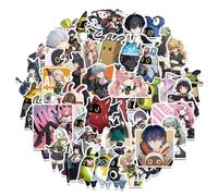 50 Zenles Zero Zone Stickers, Cute Figures Waterproof Sticker, Game Zenles Zero Zone Vinyl for Mug, Skateboard, Book
