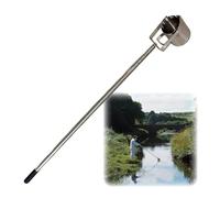 500/1000 ML Water Sampler Kit with Telescopic Stainless Steel Pole, Extra Long Water Sampler Dipper, Water Deep Sampling Cup for River Lake Pool Reservoir(500ML,1.23-5m(4-16.4ft))