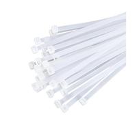 500/1000PCS Nylon Cable Tie Adjustable Self - Locking Cord Tie Straps in Black(2.7x300 (500pcs))