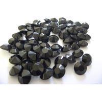 500 10mm Black Diamond Scatter Crystals Wedding Table Decoration By Virgo
