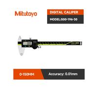 (500-196-30 150MM) Mitutoyo Vernier Caliper LCD Digital 0.01mm High-precision Electronic Measuring Stainless Steel Measuring