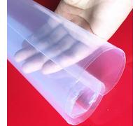 500 * 500mm White Silicone Rubber Sheet 0.1/0.2/0.3/0.4/0.5/0.6/0.8/1.0/1.2/1.5/2/3mm Insulation Thermotolerace(1mm)