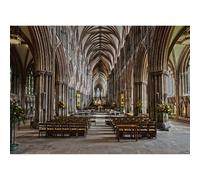 500(52x38cm)-piece jigsaw puzzle of Lichfield Cathedral, England, UK - game art, travel souvenir