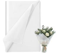 500 * 700mm White Tissue Paper for Wrapping Gifts,50 Tissue Paper Sheets for Packaging Gifts and Crafts,Tissue Paper Perfect for Art Craft Decorations
