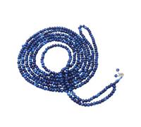 500-Bead Premium Blue Acrylic Islamic Prayer Beads (Tesbih/Masbaha) - Smooth Worry Beads for Meditation, Dhikr, and Gift Giving - 7x9mm Oval Shape