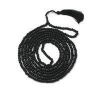 500 Beaded Matte Black Olive Wood Tasbih Tasbeeh Misbaha Islamic Gift Tasbih Prayer Beads Tesbih 4.5x6.5 mm for Dhikr
