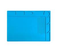 500℃ Blue Repair Work Mat Large Silicone Soldering Mat for Soldering Electronics Computer Silicone Large
