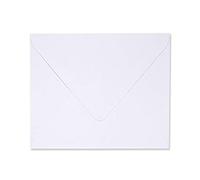 500 Box x 5" x 5" Square White Envelopes for Greetings Cards 130mm x 130mm Free Post - 100gsm Premium Thickness