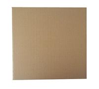 500 Brown Corrugated Cardboard Stiffener Pads Protective Sheets Boards Approx Size 320x320mm Square - to FIT UKPS 12" Record Vinyl MAILERS ENVELOPES Packaging MAILING Postal Postage Extra Protection