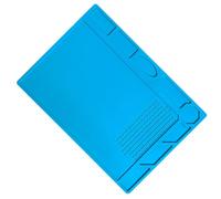 500°C Blue Large Silicone Soldering Mat for Electronic Welding Computer Silicone Work