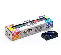 500 Coloured Drawing Pins Leone Dell'Era - Heat Shrinkable with 10 Boxes of 50 Pieces, Assorted Colours - Made in Italy