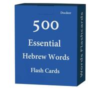 500 Common Hebrew Words Vocabulary Flash Cards Flashcards for Beginners