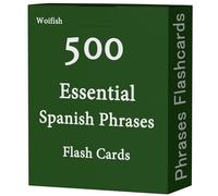 500 Common Spanish Phrases Flash Cards