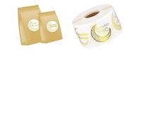 500 Count Ramadan Mubarak Stickers,Personalised Muslim Eid Mubarak Stickers for Ramadan Party