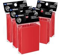 500 Counts Red Card Sleeves, Matte Sleeve Deck Card Protectors, Trading Card Sleeves Fit for MTG, TCG and Sports Cards (Matte Red)