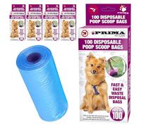 500 Dog Poop Scoop Bags - Fast & Easy Disposable Waste Refuse Sacks | Pet Poo Waste, Faeces Bag For Dogs Cats Pets | Leakproof Strong, 500Pcs