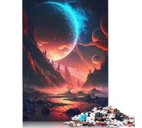 500 Fantasy Stellar Euphoria Jigsaw Puzzles for Adults Teenager & Wooden Puzzles Family Games 500pcs (52x38cm)
